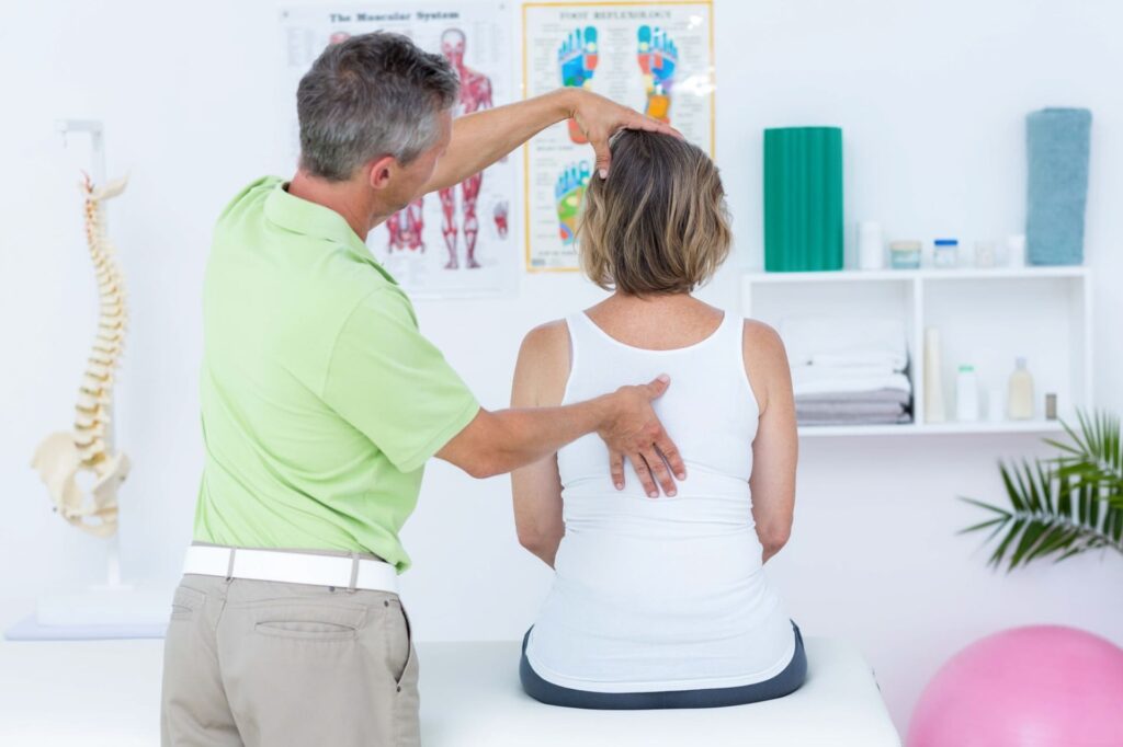 Physiotherapie bei Schmerzen im unteren Rücken