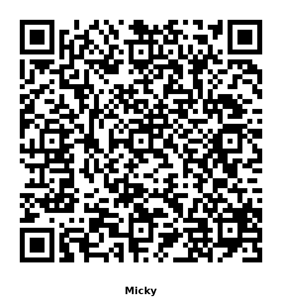 Micky_whatsapp_qr_code_with_name