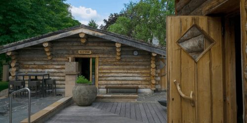 Saunalandschaft im Fitnessstudio Hildesheim